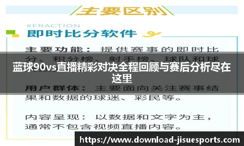 蓝球90vs直播精彩对决全程回顾与赛后分析尽在这里